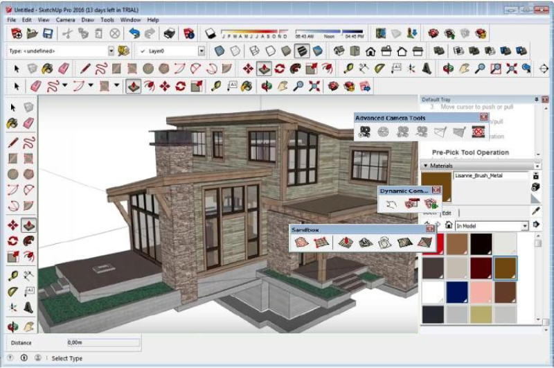 Уроки SketchUp по созданию интерьера (для начинающих)